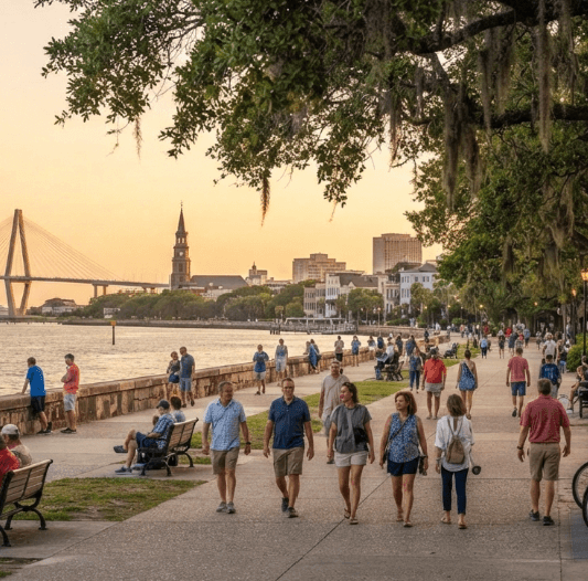 Charleston Vacation Rental With Parking and Bikes