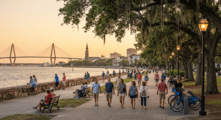 Charleston Vacation Rental With Parking and Bikes